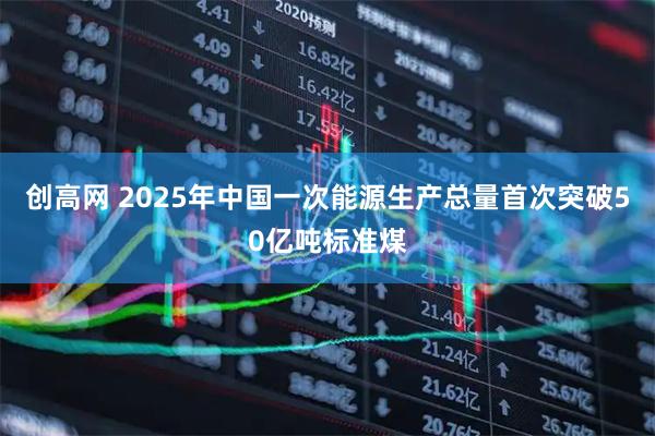 创高网 2025年中国一次能源生产总量首次突破50亿吨标准煤